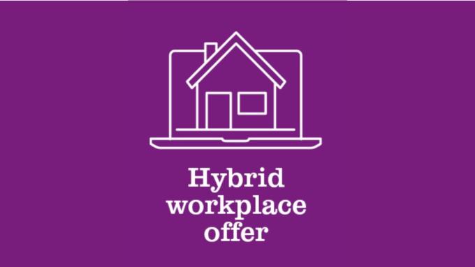 hybrid workplace offer graphic